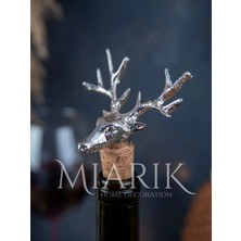 Miarik Design Aksesuarlı Şışe Mantar , Şarap Mantarı , Şarap Tıpası , Yagdanlık Tıpası , Yagdanlık Mantarı