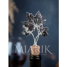 Miarik Design Aksesuarlı Şışe Mantar , Şarap Mantarı , Şarap Tıpası , Yagdanlık Tıpası , Yagdanlık Mantarı