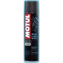 Motul E9 Wash & Wax Susuz Temizleme Spreyi 