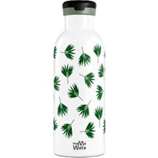 Mamawata Palm Pipetli Çocuk Termos Matara 470 ml Paslanmaz Çelik Sızdırmaz Yalıtımlı Suluk