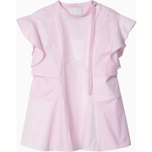 3.1 Phillip Lim Tonal Poplin Oxford Kombin Kadın Bluz