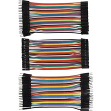 Eğiteklab 10 cm 120’LI Dişi-Dişi, Erkek-Erkek, Erkek-Dişi Jumper Kablo Seti