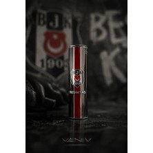 Veniv Metal Kasa Lisanslı Doldurulabilir Beşiktaş Taraftar Çakmağı