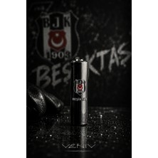 Veniv Metal Kasa Lisanslı Doldurulabilir Beşiktaş Taraftar Çakmağı