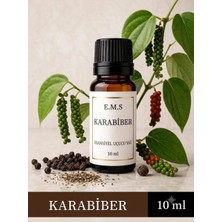 E.M.S Karabiber Uçucu Yağ Buhurdanlık Yağı Difüzör Esansı Oda Kokusu Karabiber Esansı Mum Esansı 10 Ml.