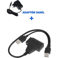 Gabble USB To 2.5-3.5 Inç Sata Çevirici + 12 Volt Adaptör Dahil
