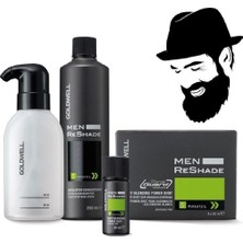 Goldwell 4Ca Men Reshade 4x20ml Amonyaksız Saç Boyası + 250ml Developer Oxidant Erkeklere Özel Kolay Uygulama