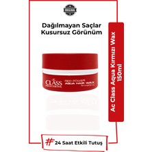 Ac Class Professional Aqua Hair Wax Kırmızı Power 150 ml - Maksimum Tutuş & Ekstra Parlaklık