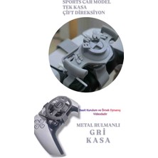 Salıncak Ps5 Dualsense Mini Direksiyon G R I (Sports Car Model) Metal Rulmanlı