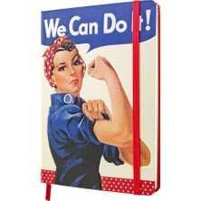 Nostalgic Art We Can Do It - Dots A5 Noktalı Not Defteri