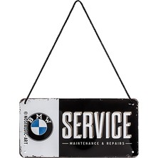 Nostalgic Art Bmw - Service Metal Tablo 10 x 20 cm