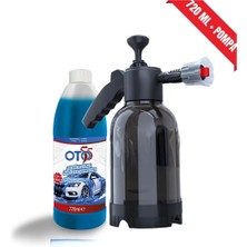 Extra Cilalı Neon Mavi Şampuan + 2 Litre Basınçlı Köpük Atar Pompa