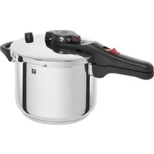 Zwilling Aircontrol Paslanmaz Çelik Düdüklü Tencere 4 lt Tekli Renk Siyah İndüksiyon Uyumlu