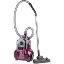 Fakir Ranger Mor Toz Torbasız Süpürge 890 Watt 1.5L Kapasiteyle Güçlü Emiş Özelliği