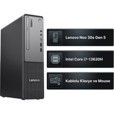 Lenovo Thinkcentre Neo 30S Gen 5 Intel Core I7-13620H 64GB 4tb SSD Windows 11 Pro Masaüstü Bilgisayar 13DJS0BCTX 015
