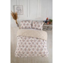Ely Parker Çift Kişilik Pike Çift Taraflı Kapitone Pike ve Yatak Örtüsü Takımı – 200X230 cm Desenli (Çarşafsız)