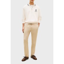 Tommy Hilfiger Pamuklu Bağlamalı Normal Bel Düz Paça Pantolon Erkek Pantolon MW0MW42340 Rbt