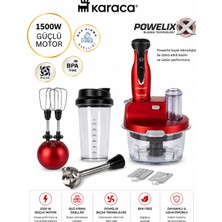 1.5 Lt Cam Hazneli Premium Blender Seti 1500W, Tefalin En Güçlüsü, Turbo Fonksiyon, Buz Kırma
