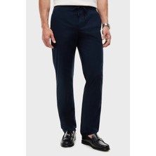 Tommy Hilfiger Pamuklu Bağlamalı Normal Bel Düz Paça Pantolon Erkek Pantolon MW0MW42340 Dw5