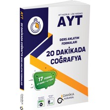 Dakika Yayınları Ayt 20DK Coğrafya Ders Anlatım Forması