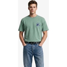 Market Walking And Talking Lawyer Erkek Yeşil T-Shirt.grn