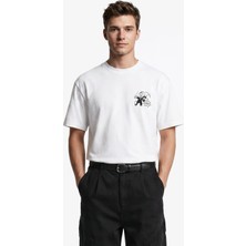 Market Walking And Talking Lawyer Erkek Beyaz T-Shirt.wht