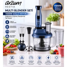 Arzum Blender & Mutfak Robotu- 3 Yıl Garanti Hestia Çırpma & Doğrama ve Karıştırma