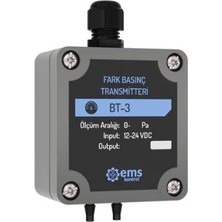 Ems BT-302-0.25 ,24VDC 0..250PA 0..10V Fark Basınç Sensör