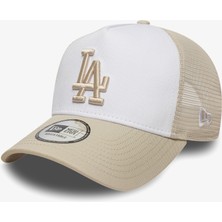 New Era League Ess Trucker Unisex Bej Şapka.-