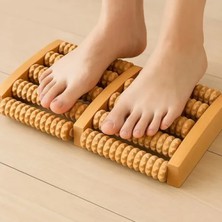 MiraLive 10 Silindirli Ahşap Ayak Masaj Aleti