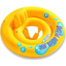 intex 67 cm Simit Oturaklı Bebek Flatörü Renkli ve Yumuşak Malzeme ile Eğlenceli Su Keyfi