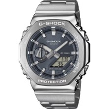 Casio GM-2110D-8ADR G-Shock Erkek Kol Saati Renkli Metal Kasa Suya Dayanıklı 35 mm Standart Fonksiyonlar