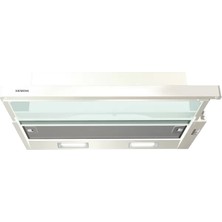 Siemens LI63TCA21T 181 W Beyaz Sürgülü Aspiratör 310 m³/saat Maksimum Emiş Gücü ile