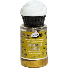 Dr. Gusto Sparkle Sıvı Metalik Boya Altın (Gold) Yenilebilir Pasta ve Tatlı Dekor Boyası