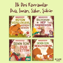 Ilk Dini Kavramlar: Dua, Iman, Sabır, Şükür Seti - Okul Öncesi Kitap Seti - 3-6 Yaş -Gülce Kitap