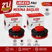 İmaya 2'li Eko Paket | Misina Başlığı Otomatik (Stıhl Fr 450-FR 480 Sırt Tırpan)