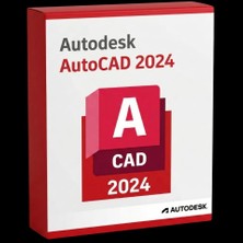 Autodesk Autocad 2024 (Windows) - 1 Pc 2 Yıl Full Sürüm Kod