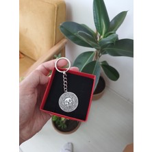 Vintage Takı Vintage Gümüş Kaplama Kurukafa Anahtarlık & Vintage Kurukafa Skull Çanta Aksesuarı