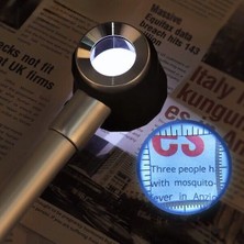 Loyka Lyk 10X3L LED Aydınlatmalı Pipo Büyüteç