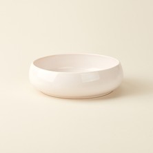 İpek Ipek Mono Salata Kasesi - Beyaz - 25 cm