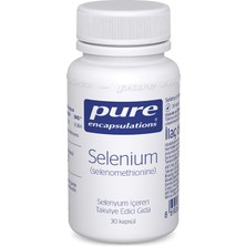 Pure Encapsulations Selenium 200 Mcg 30 Kapsül Vegan ve Vejetaryen Uygun Yüksek Emilim