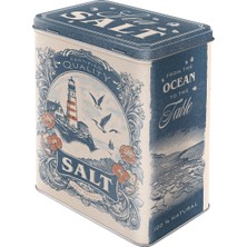 Nostalgic Art Sea Salt Metal Saklama Kutusu 3 L
