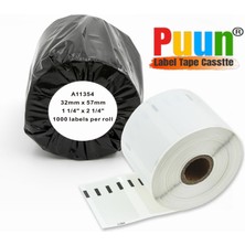 Puun Dymo Lw 11354 LW5XLTURBO Çok Amaçlı Etiket (1000 Etiket/paket) 32MM. 57MM.