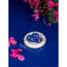 Miarik Design Afyon Seker Mermer Oval Katı Sabunluk Takılık