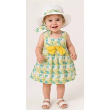 By Murat Baby By Murat Bebe Şapkalı Yazlık Kız Bebek Elbise