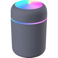 Segy Home H2O Humidifier Hava - Oda - Araç Nemlendirici LED Işıklı Buhar Makinesi / Yedek Hava Süngeri / Sandal Kokusu + 1 Adet Farklı Koku Hediye