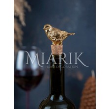 Miarik Design Kus Şışe Mantar , Şarap Mantarı , Şarap Tıpası , Yagdanlık Tıpası , Yagdanlık Mantarı