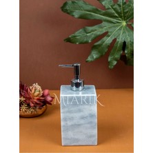 Miarik Design Dekoratif Mermer Kare Sıvı Sabunluk