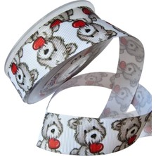 Hobiceyiz Ulutaş Sevimli Köpek Grogren Kurdele 2.5 Cm, 20 Metre