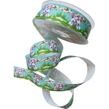 Hobiceyiz Ulutaş Mentol Buğusu Tavşan Grogren Kurdele 2.5 Cm, 20 Metre